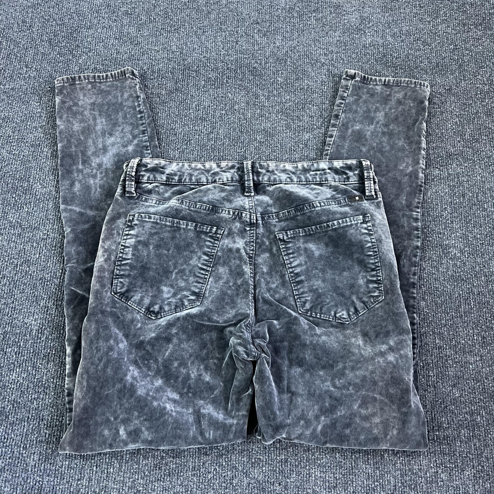 Lucky Brand Jeggings Womens 8 Gray Brooke Legging Acid Wash Denim Stretch Skinny